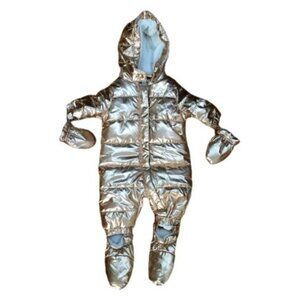 Gymboree Baby Snow Suit, Rose Gold, Size NB